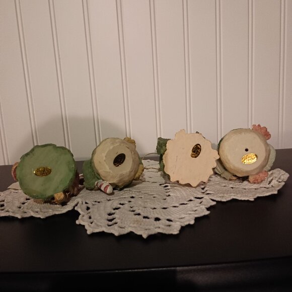 Snowman Ornaments Set of 4 EUC - Picture 3 of 14